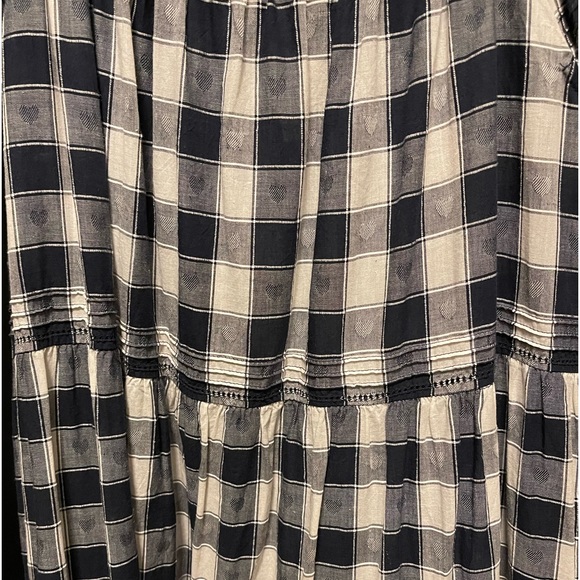 The Great The Nightingale Gingham Dress in Navy - Picture 4 of 6